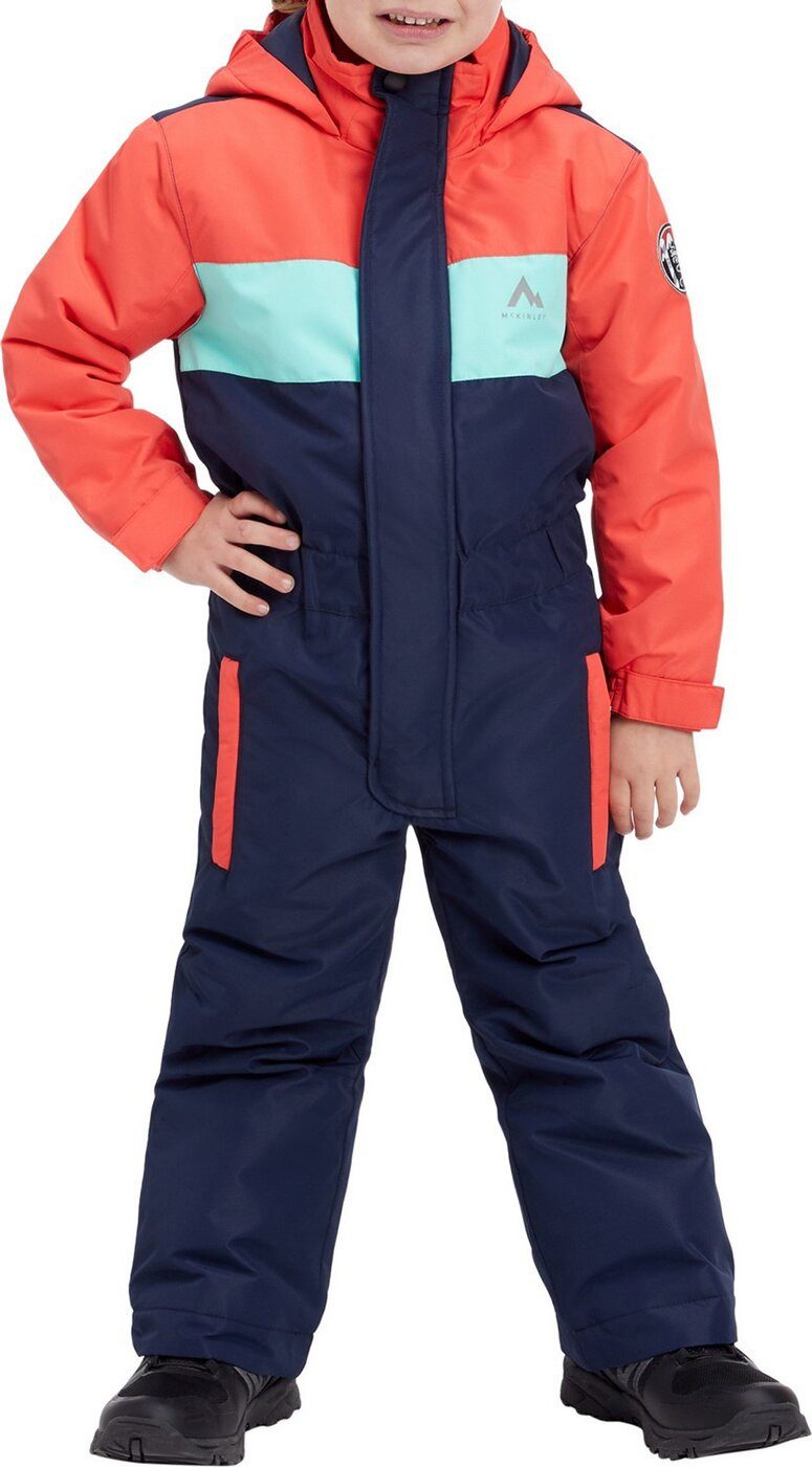 McKINLEY Skianzug KK.-Overall Corey II kds GREY LIGHT/ ROSE LIG