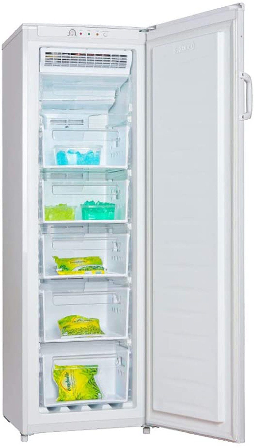 PKM Gefrierschrank GS212.4A++NF N, 169.1 cm hoch, 55.9 cm breit, No-Frost, Schnellgefrieren-Modus, 194 Liter Nutzinhalt