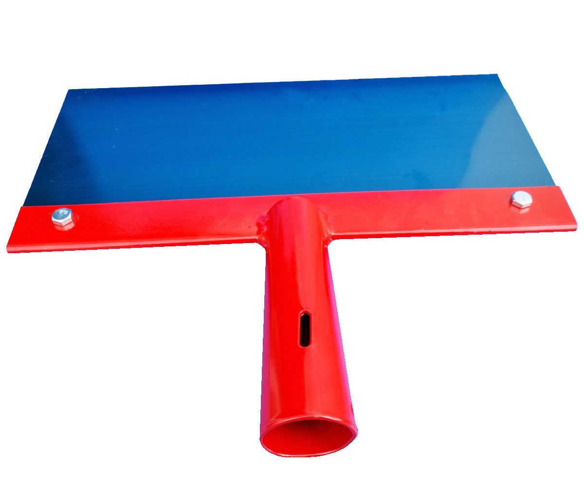Systafex® Universalschaber Bodenschaber Eisschaber 30cm Stahlschaber Schaber 300x150x1,0 mm langlebig