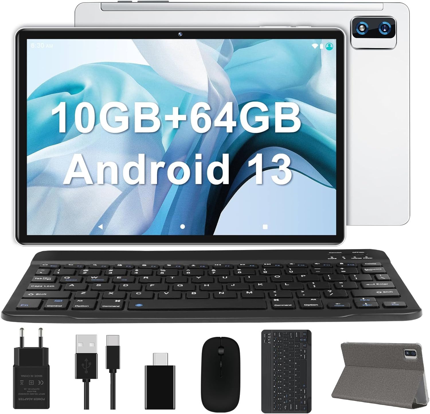 YESTEL Schlank & Leichtgewichtig 10 GB RAM 8000mAh Tablet (10