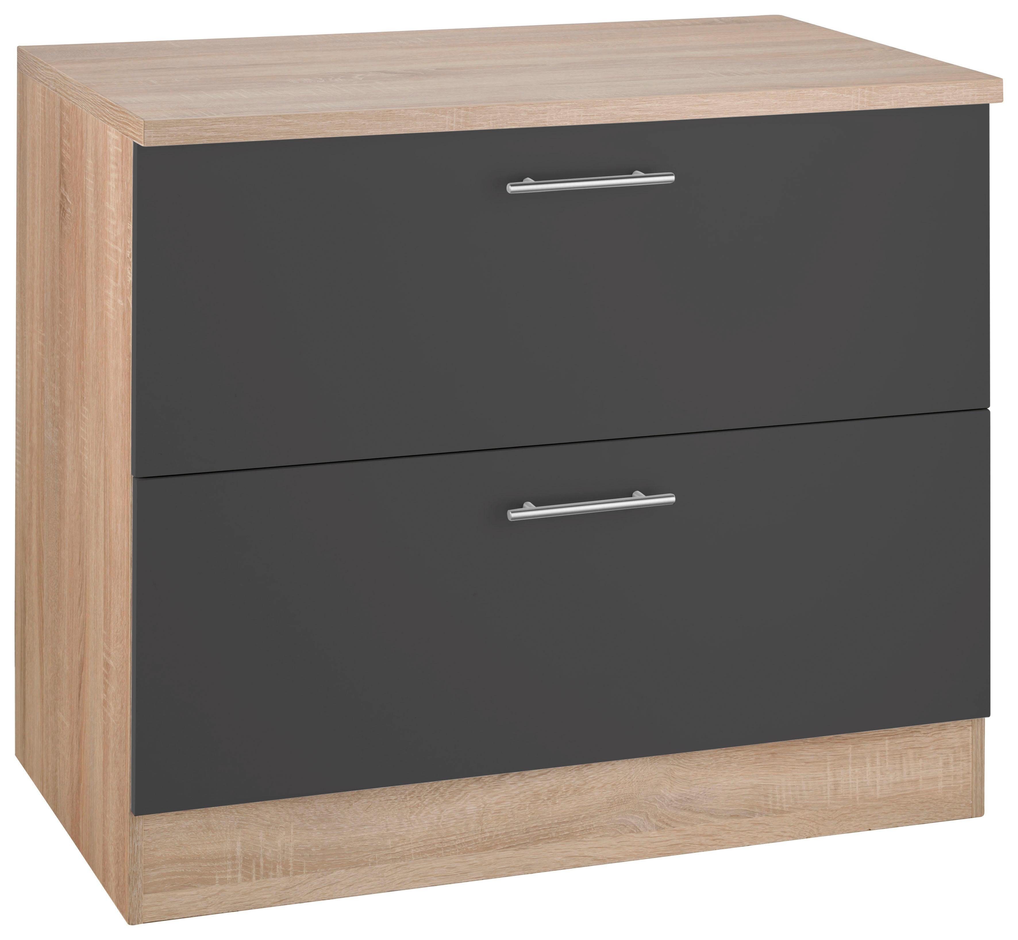 OPTIFIT Unterschrank Kalmar, Breite 100 cm anthrazit