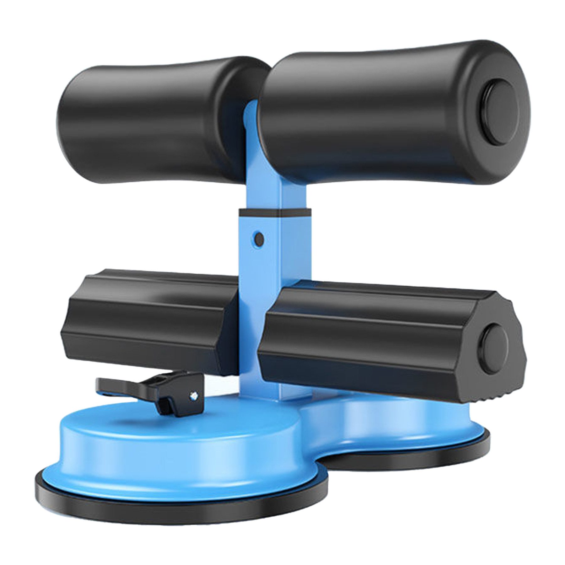 Keyura Klimmzugstange Tragbare Sit Up Bar, Sit Up Assistant Sit Up Bauch Trainingsgerät (mit Doppelsaugnapf und Doppelstange Design, Sit Up Maschine Bauchtrainer, Sit Up Stange Hilfen Assistent Bauchgerät), für verschiedene Szenarien wie zu Hause,Büro, Fitnessstudio und Hotels