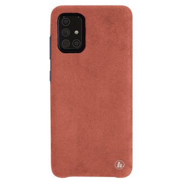 Hama Handyhülle Textil Touch Cover Schutz-Hülle Case Tasche, hochwertige Textilbezug Wireless-Charging edle und angenehme Haptik