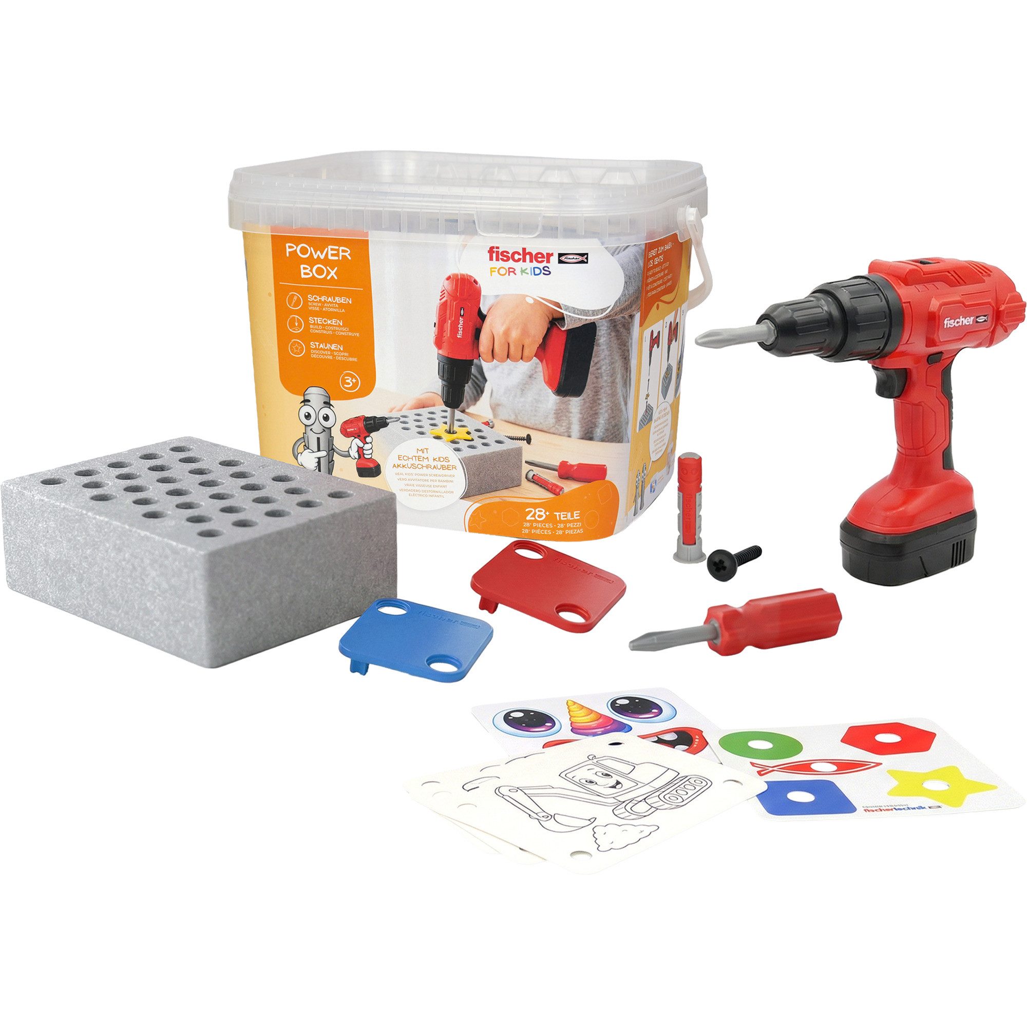 fischertechnik fischertechnik fischer for kids - Power-Box, Spielbausteine