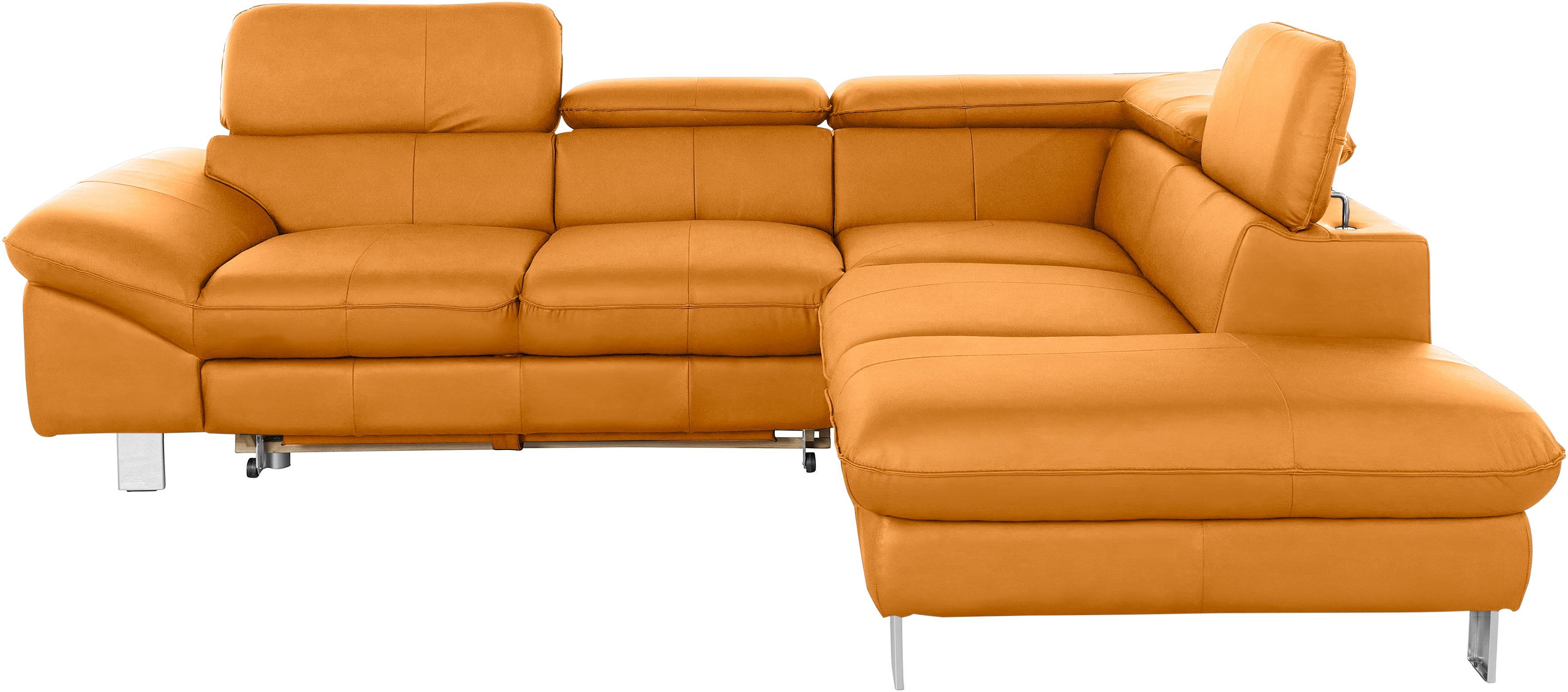 COTTA Ecksofa Driver L-Form, mit Kopfteilverstellung, günstig online kaufen