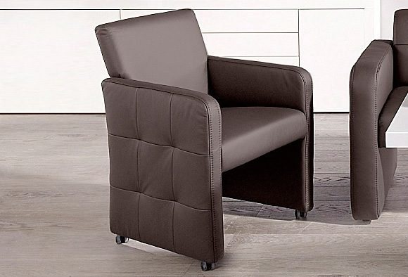 exxpo - sofa fashion Sessel Barista, Breite 61 cm, Sitz und Rücken  gepolstert