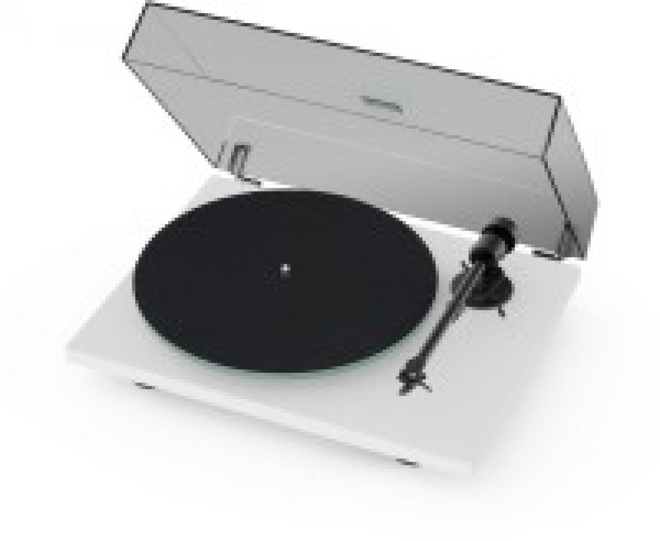 Pro-Ject T1 Evo BT Hochglanz weiss Plattenspieler (Riemenantrieb, keine, • Elektronischer Geschwindigkeitswechsel)