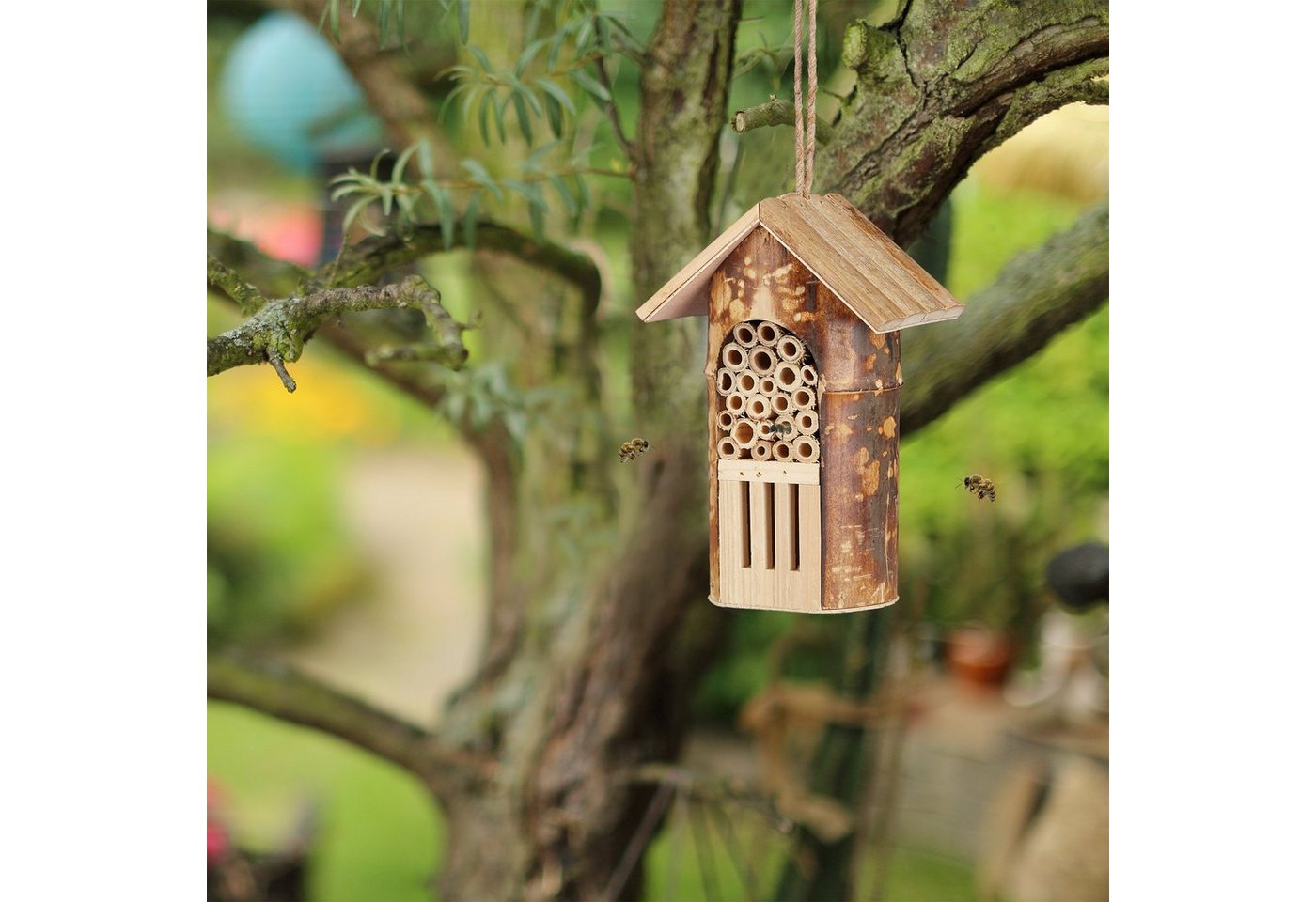 Thumbnail - relaxdays Insektenhotel Bienen & Schmetterlinge