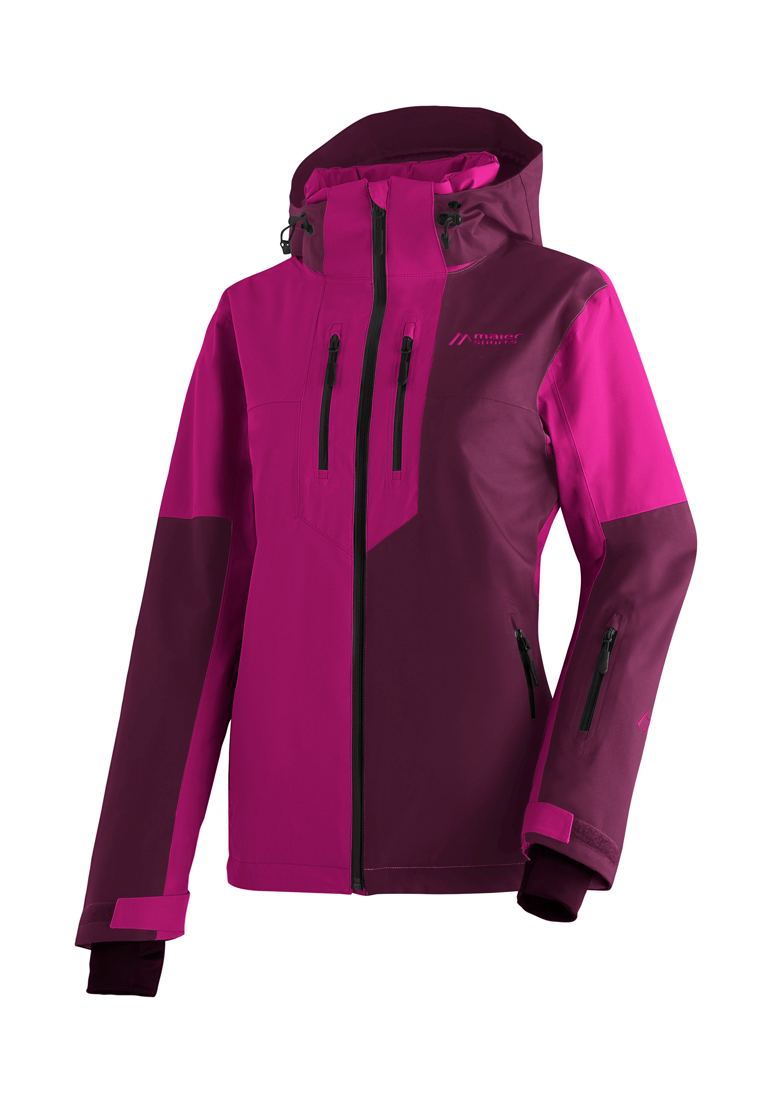 Maier Sports Skijacke Manzaneda atmungsaktive Damen Ski-Jacke, wasserdichte und winddichte Winterjacke