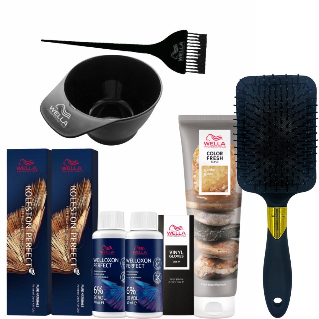 Wella Professionals Haarfarbe Perfect Color Kit Honey Blonde