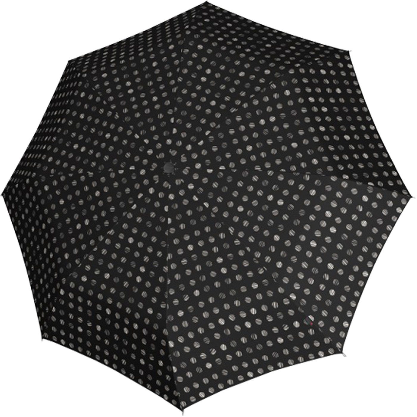 Knirps® Taschenregenschirm für Damen - A.200 Duomatic mit Auf-Zu-Automatik, mit Schutzhülle mit Reißverschluss