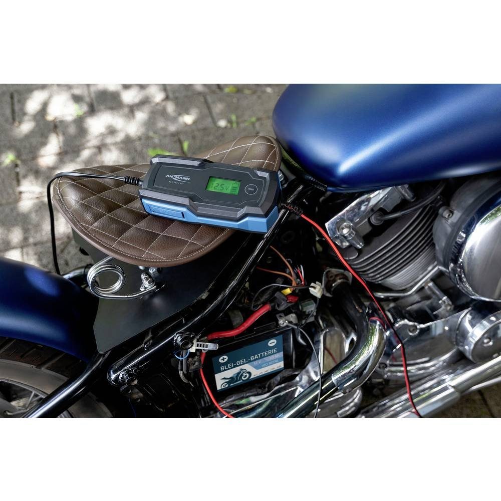 ANSMANN AG Car Charger 1001-0144 Car Battery Charger (Charging monitoring, power supply function, various charging programs)