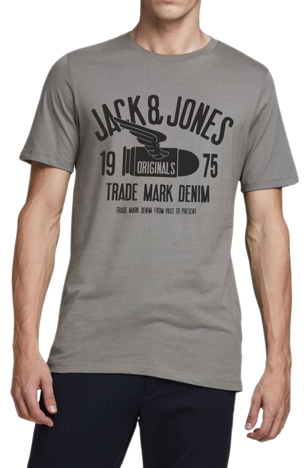 Jack & Jones Print-Shirt Regular Fit T-Shirt mit Rundhalsausschnitt OPT8 Sedona
