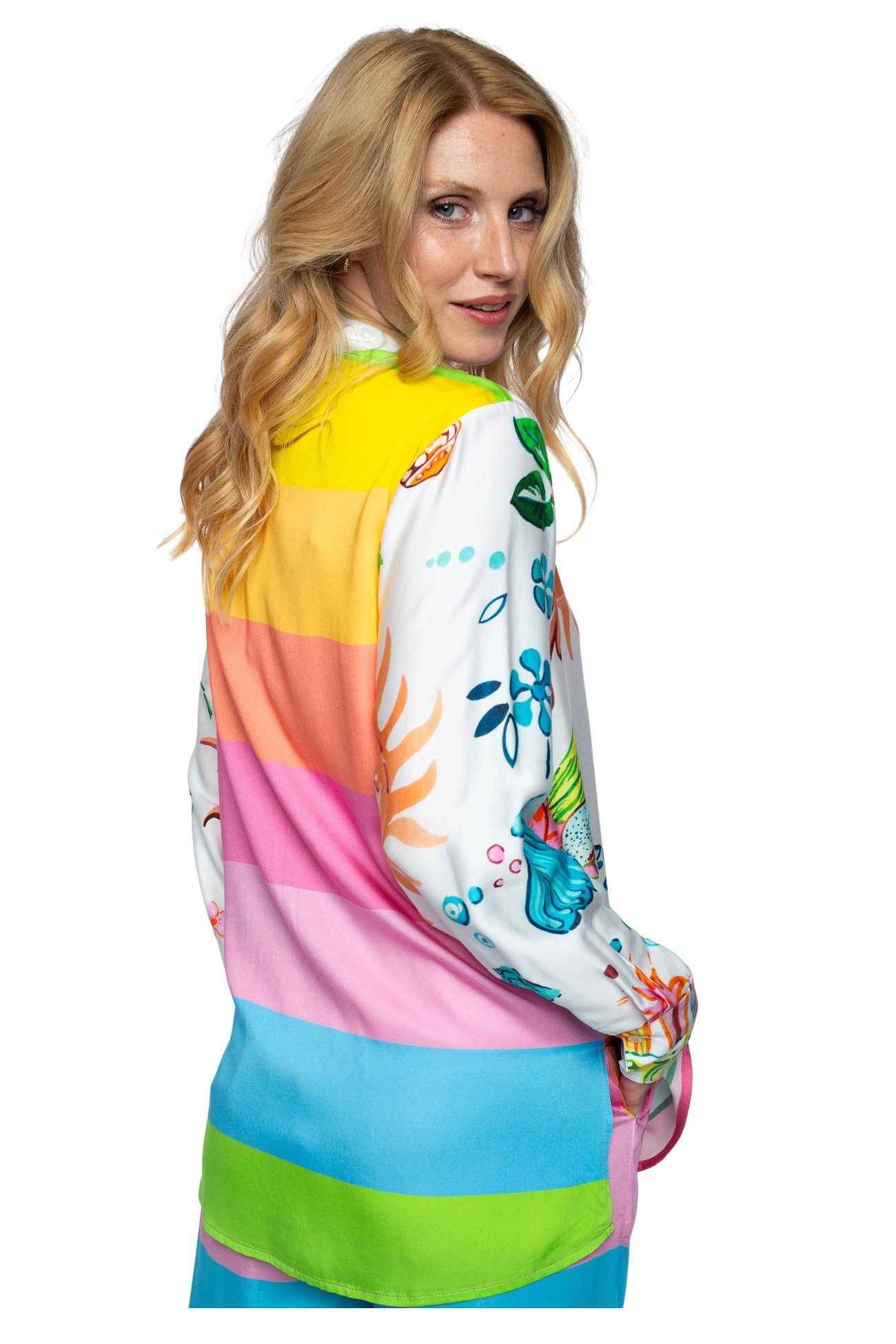 Emily Van Den Bergh Schlupfbluse Damenbluse 8524-407