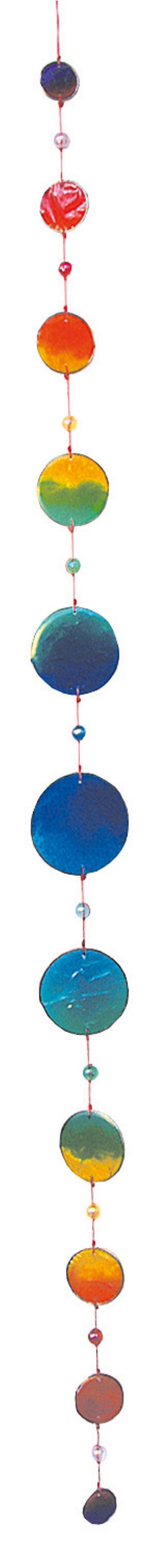 Saraswati Hängedekoration Suncatcher "Flowing" Fiberglas bunt 80cm