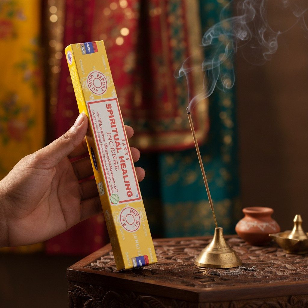 Guru-Shop Räucherstäbchen Satya Incense Räucherstäbchen, indische..