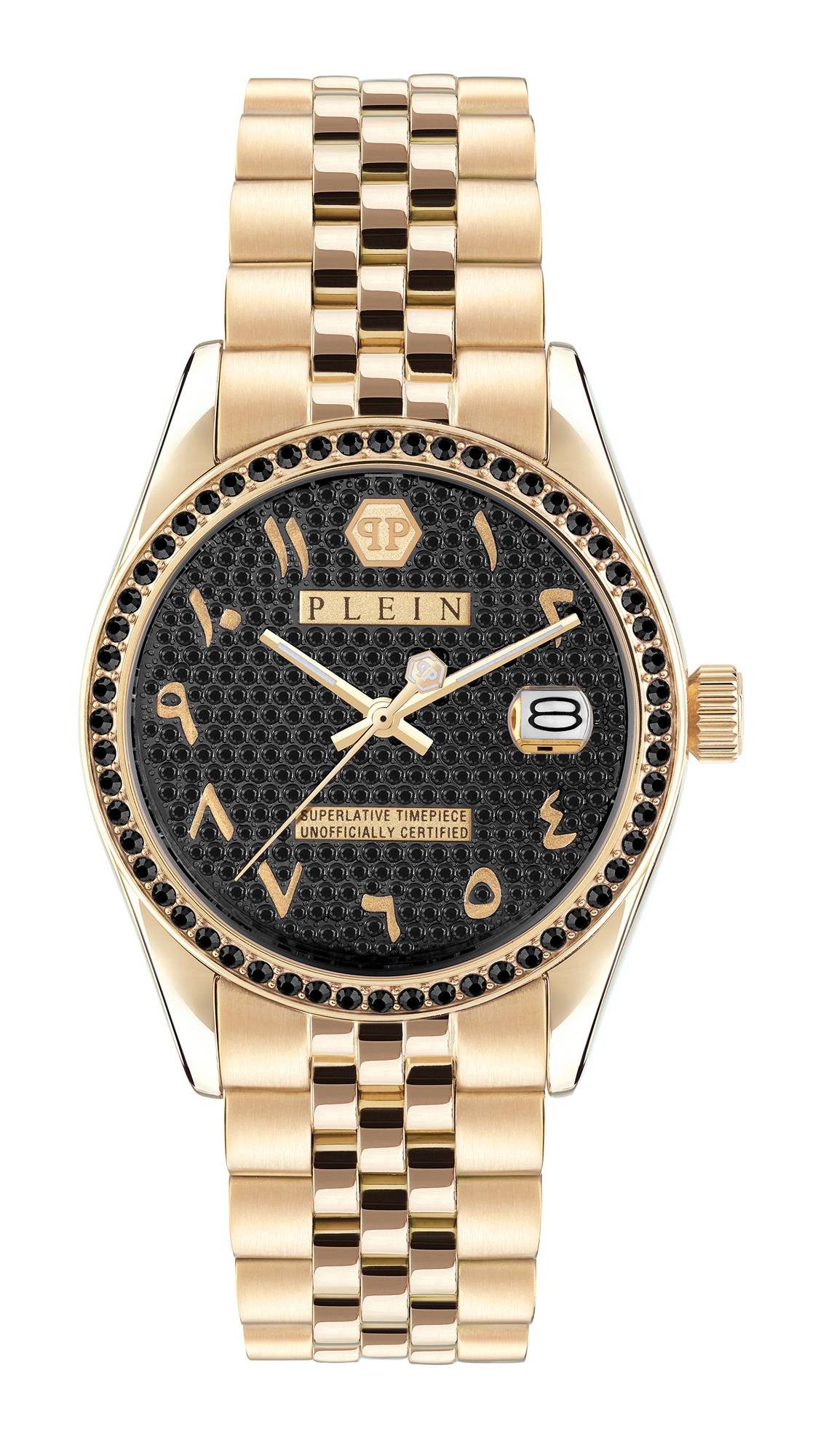 PHILIPP PLEIN Quarzuhr Date Superlative Crystal