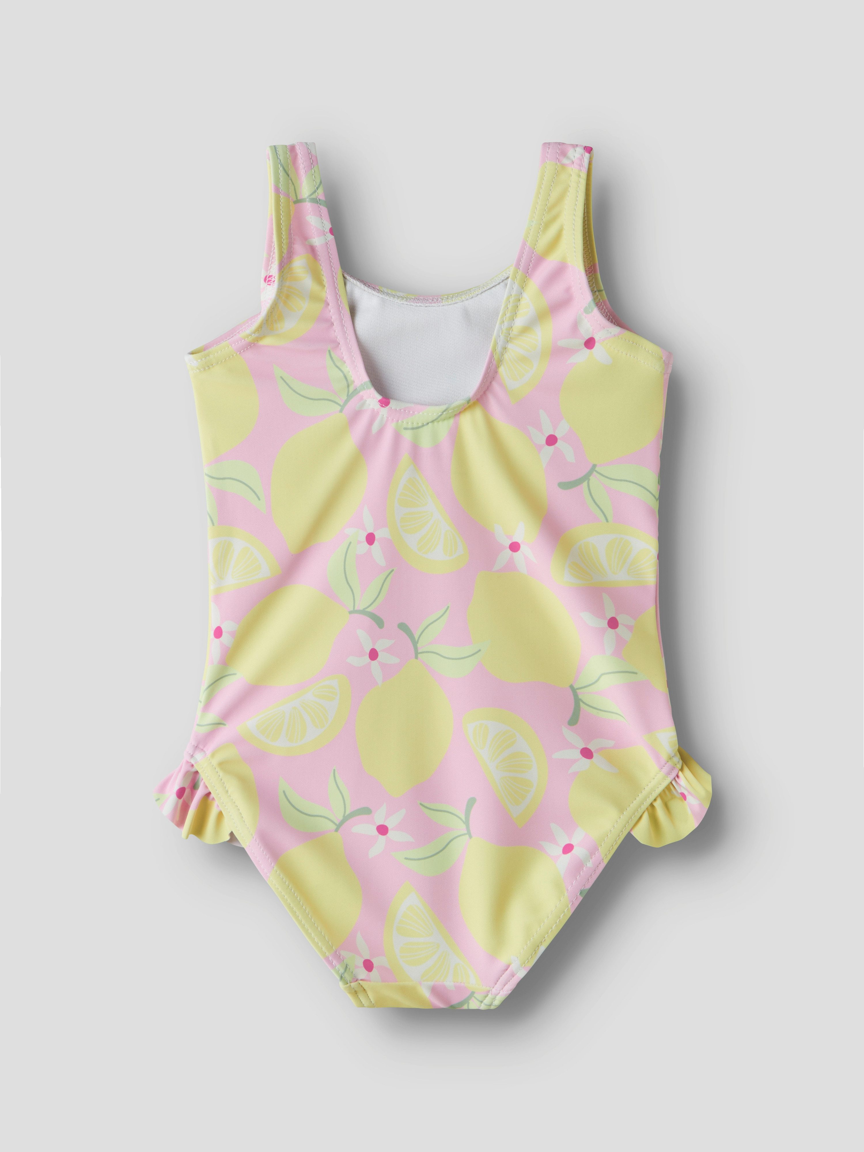 Name It Badeanzug NMFZILUA SWIMSUIT mit süßen Rüschen – Bild 3 von 5