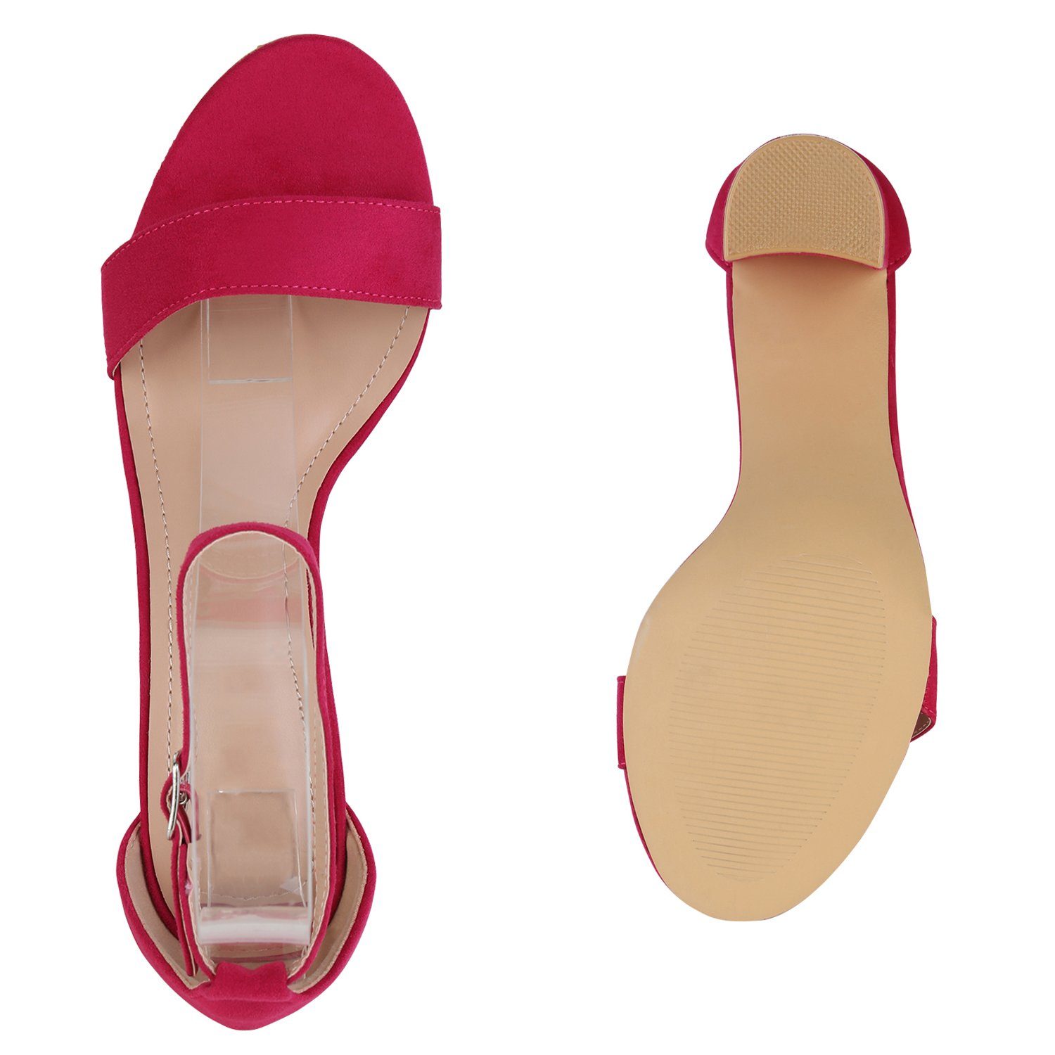 Fuchsia HILL Sandalette VAN Bequeme 840051 Schuhe
