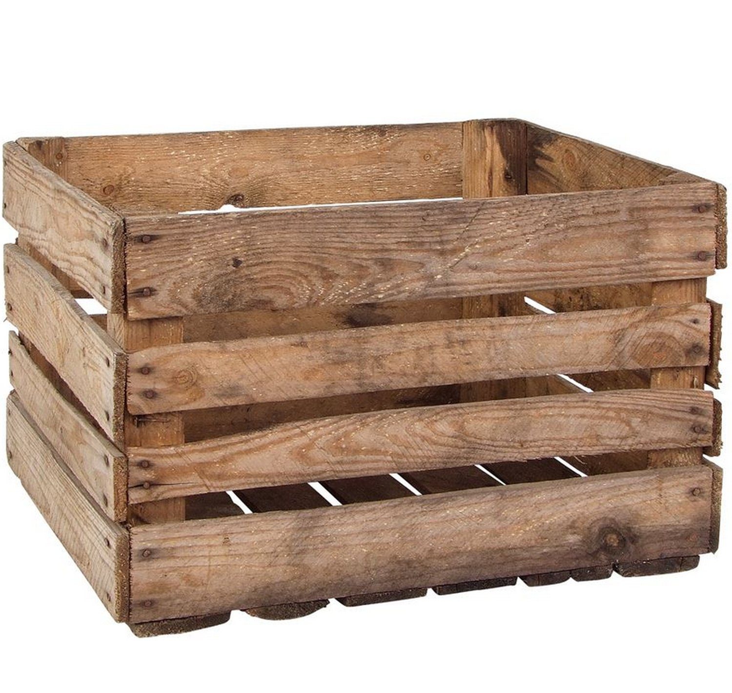 sesua Holzkiste Deko Holzkiste Obstkiste Kartoffelkiste Deko-Kiste Vintage Design 3er (3 St). € 34,90, (€ 11,63 pro 1 Stk).