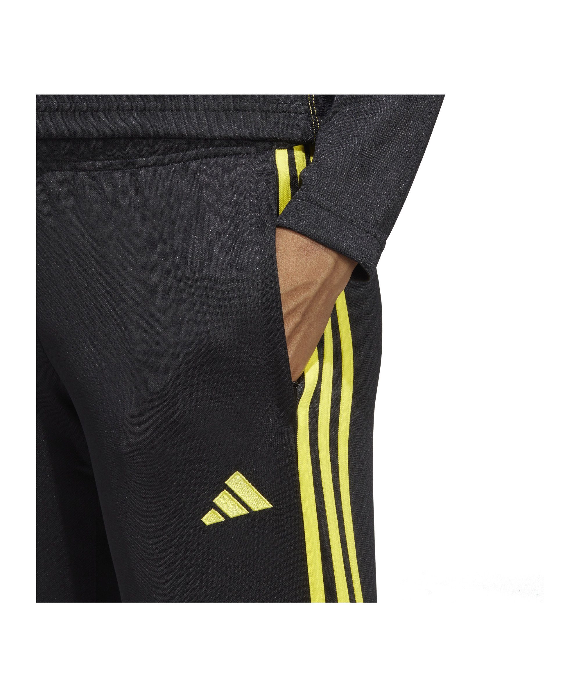 23 Club Tiro Damen Performance Trainingshose schwarzgelb Sporthose adidas