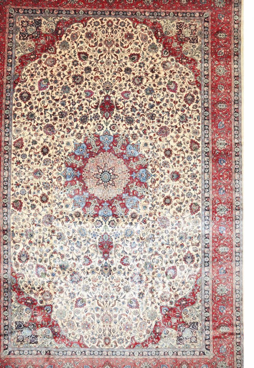 Orientteppich Mashhad 398x596 Handgeknüpfter Orientteppich / Perserteppich, Nain Trading, rechteckig, Höhe: 12 mm