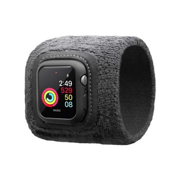 Twelve South Smartwatch-Armband ActionBand Schweißband, Sport Armband, Grau, Apple Watch Series 7, 8, 9 (41mm)