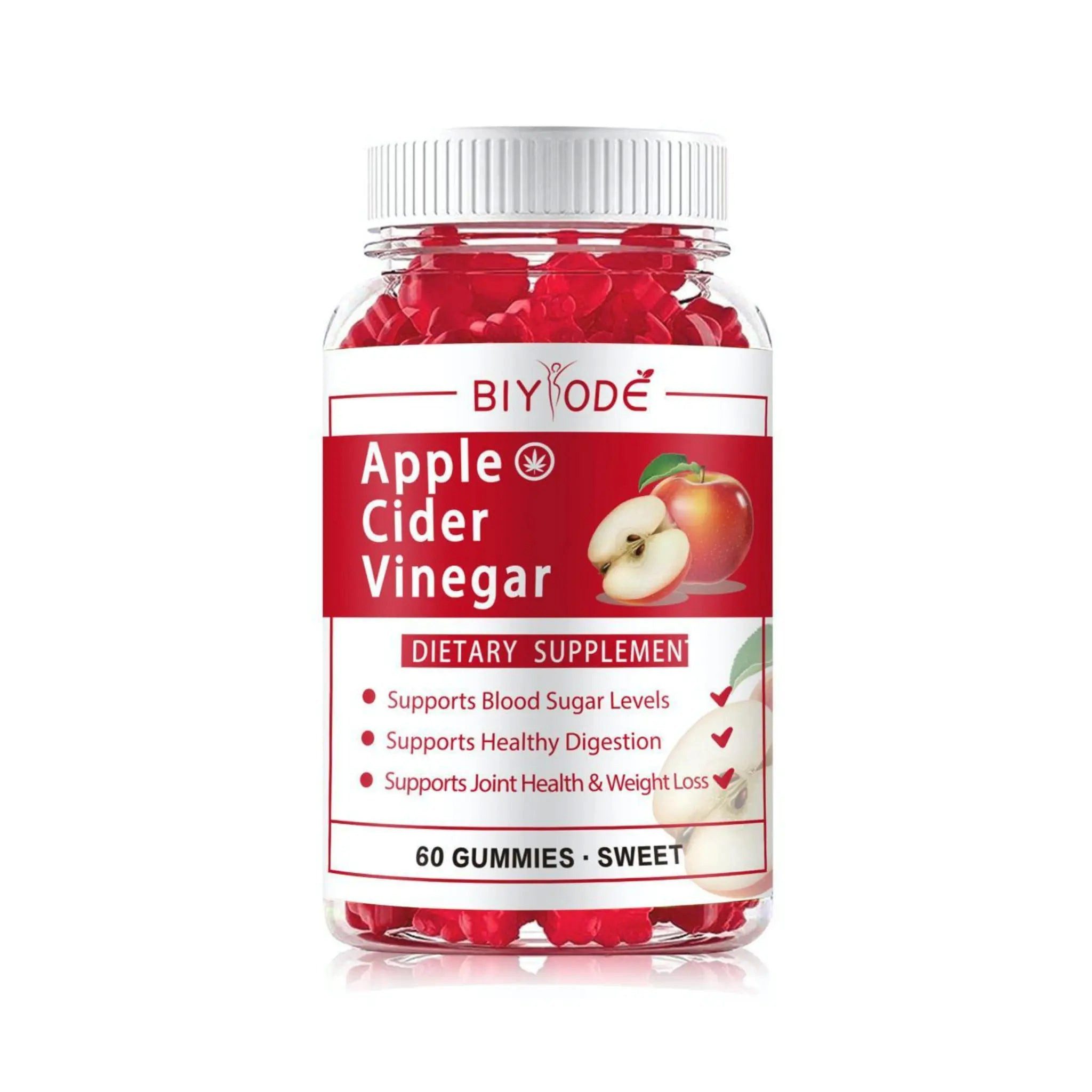 Vita Elements Apfelessig Gummibärchen 60 Stück Vegan Kaliumionen Gummibärchen