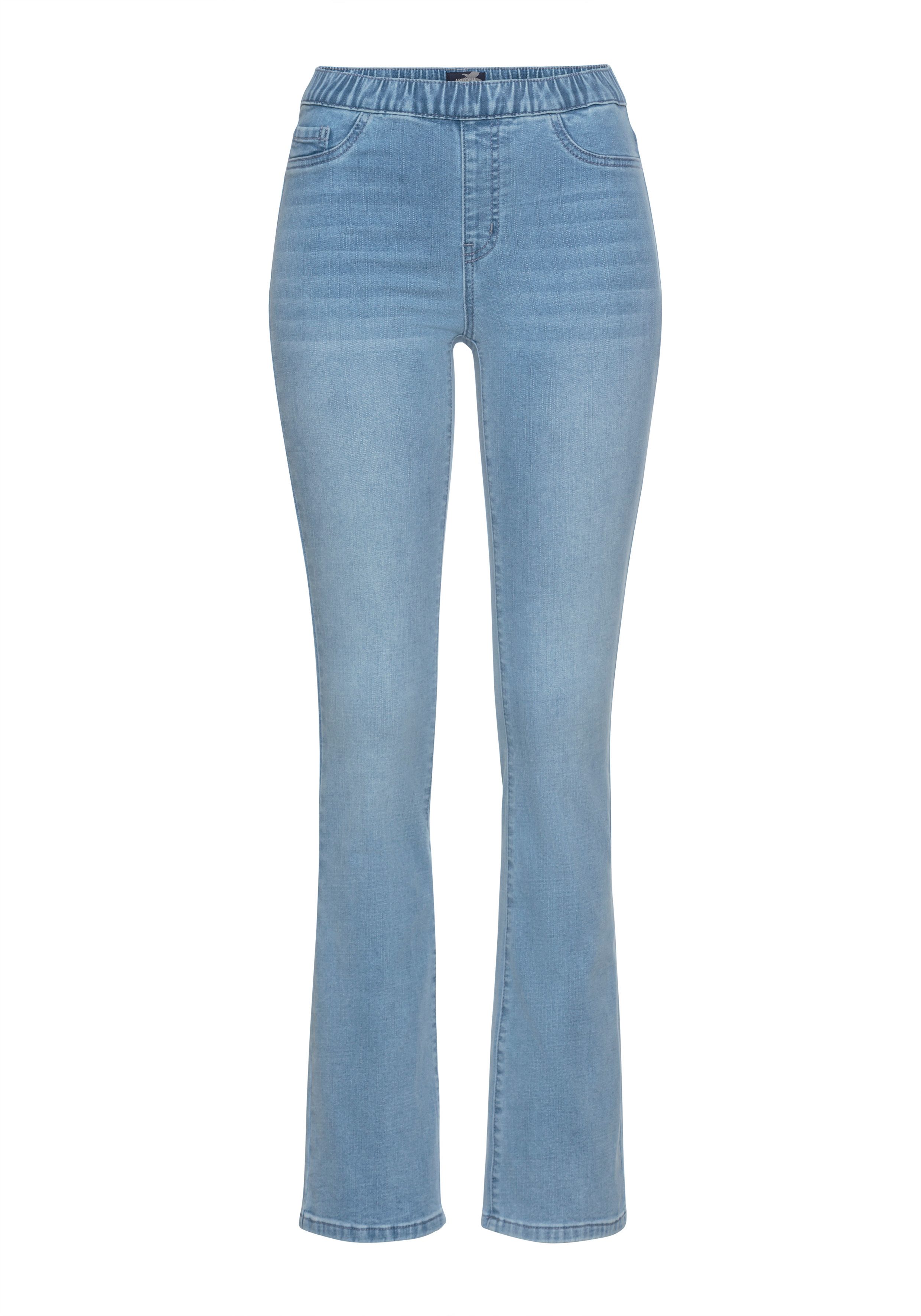 Arizona Jeansjeggings Bootcut mit leichtem Thermo Effekt High Waist