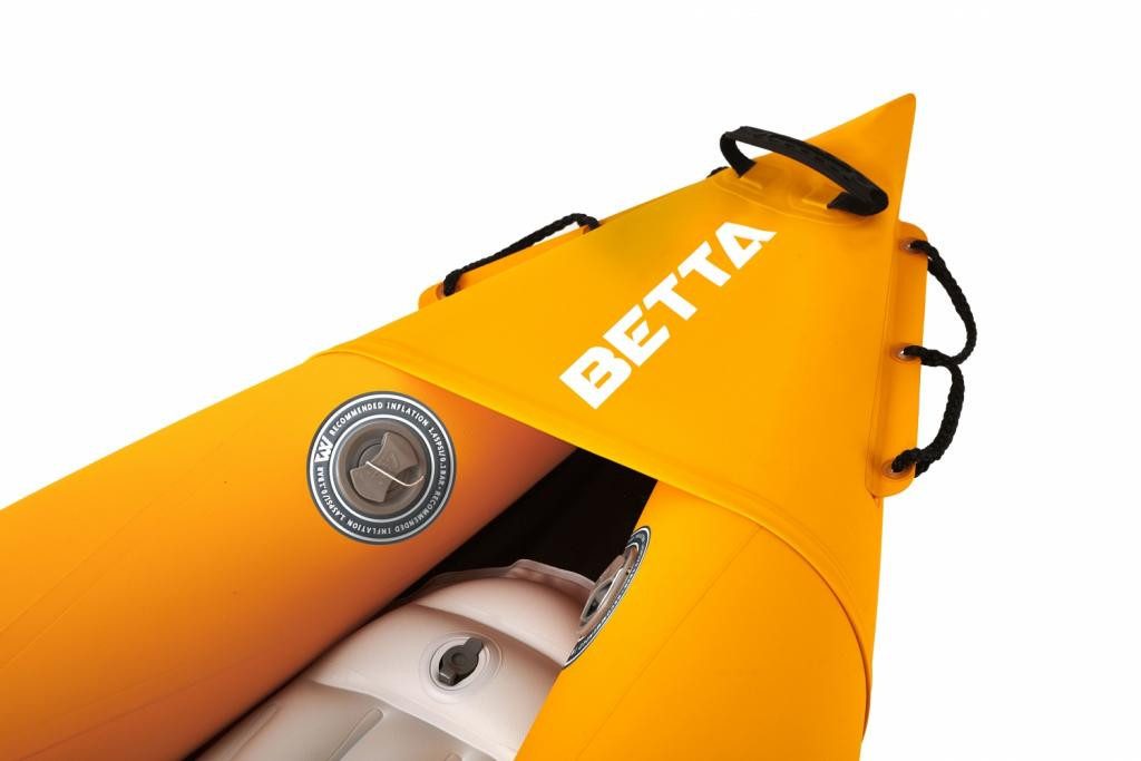 Aqua Marina Einerkajak Kajak 312x83 cm für 1 Person mit Luftsitz verstellbarer Lehne, für ruhige bis wildere Gewässer geeignet