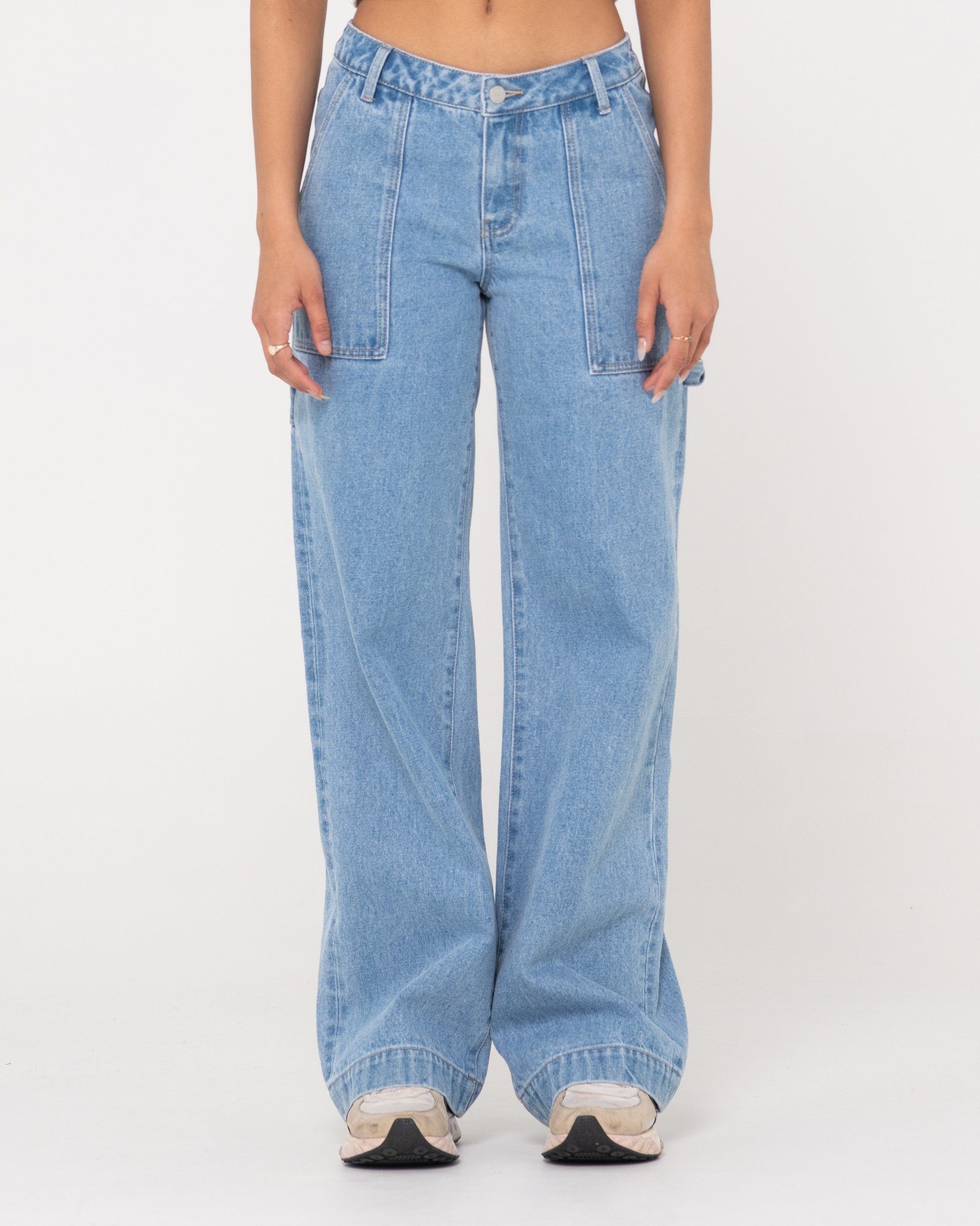 BILLIE RISE PANT CARPENTER - LOW Low-rise-Jeans Rusty ULG