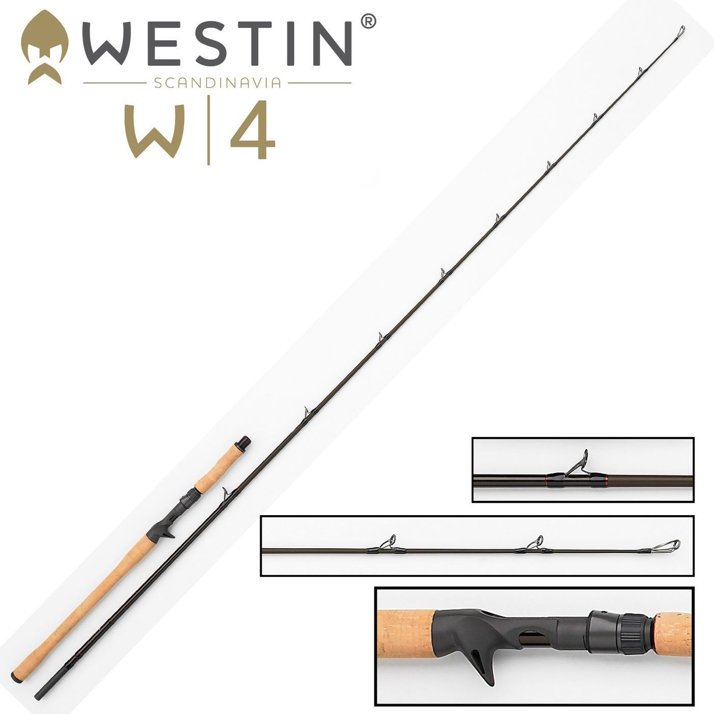 WESTIN Spinnrute W4 Monster Stick-T 6XH 240cm 150-290g - Spinnrute