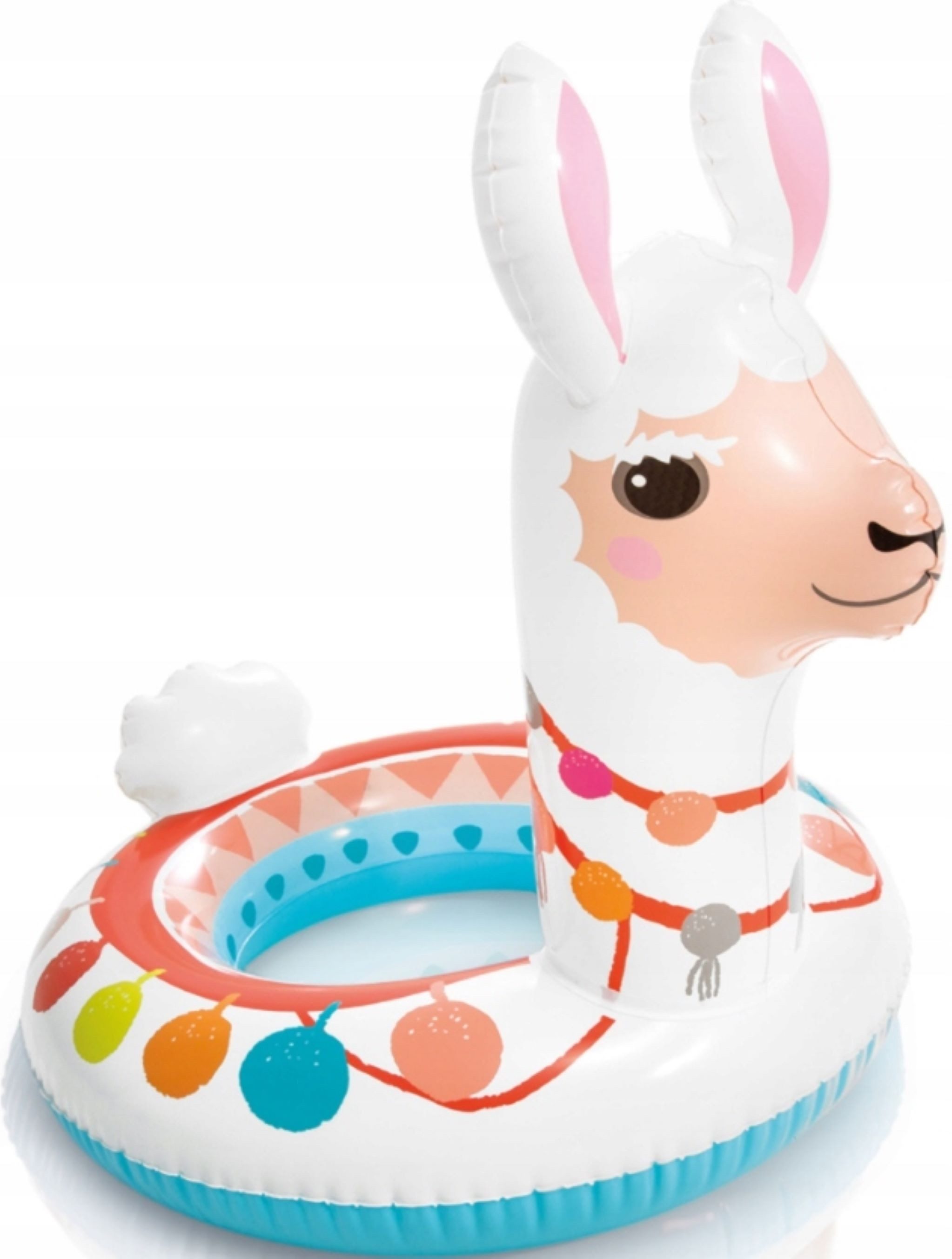 Festivalartikel Schwimmring Intex Kinder Schwimmreifen Lama Design, PVC, 107 x 58 cm