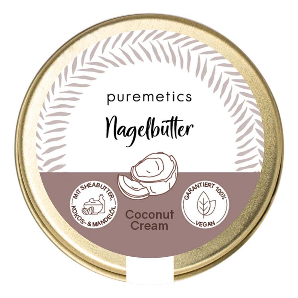 puremetics Haarseife Nagelbutter - Coconut Cream 10g