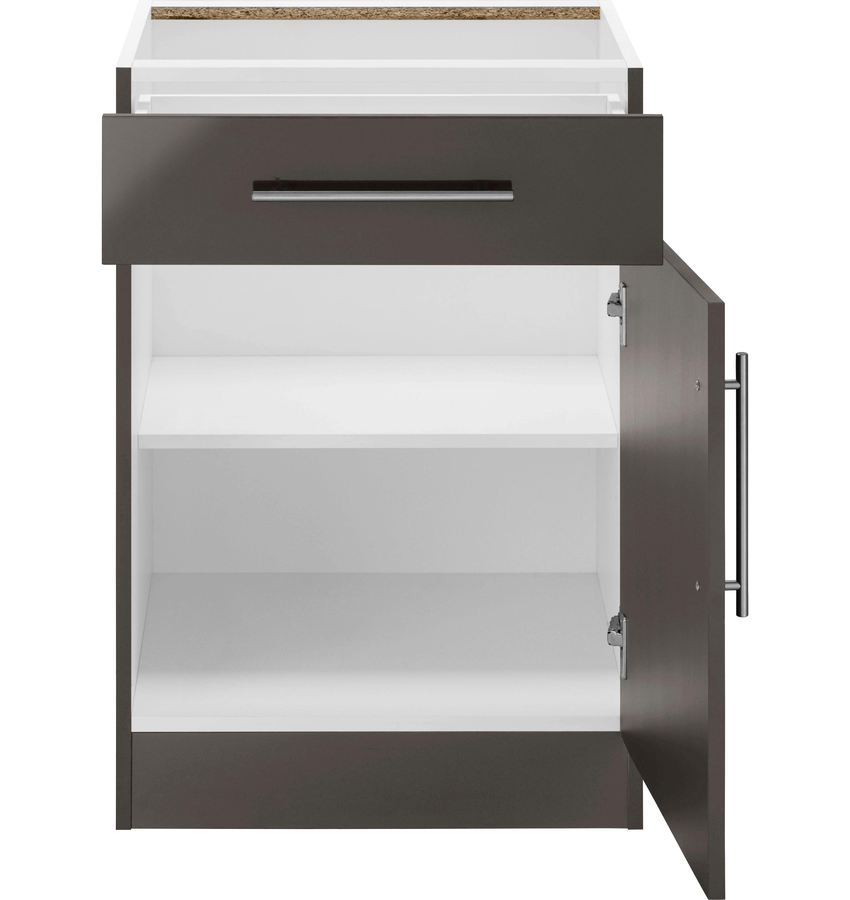 wiho Küchen Unterschrank Cali 60 cm breit, ohne Arbeitsplatte