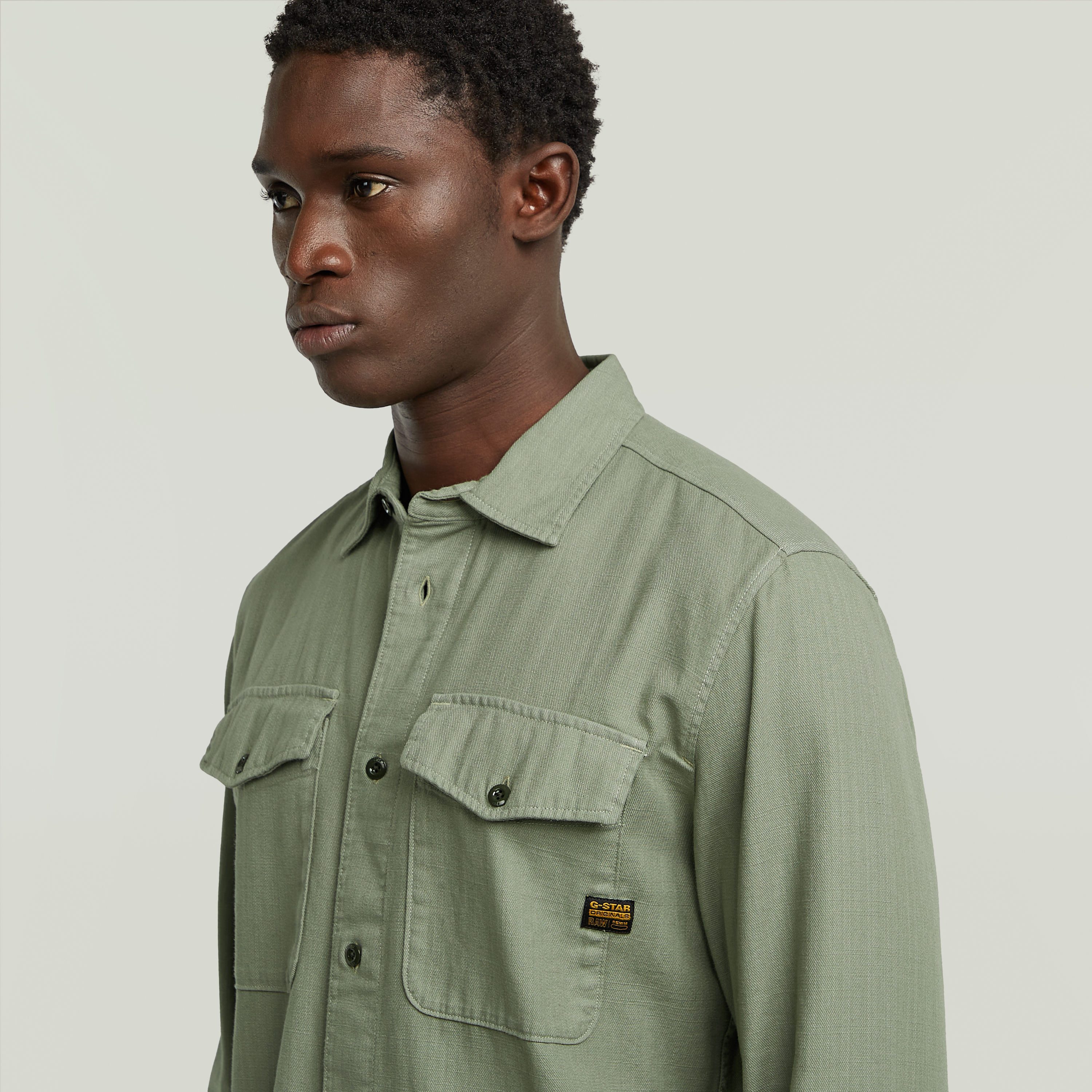 G-STAR Jeanshemd Marine Slim mit Pattentaschen