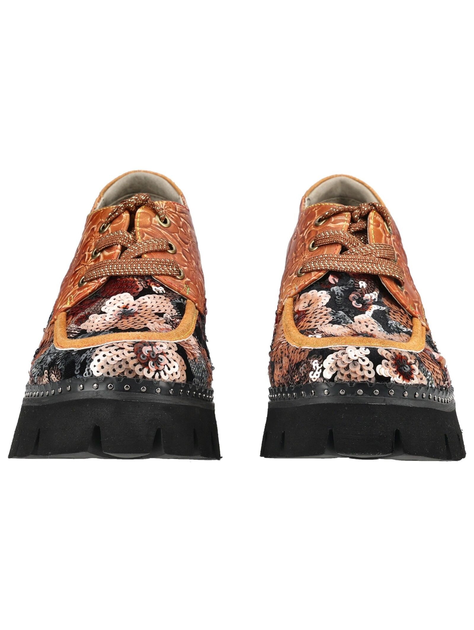 LAURA VITA LAURA VITA Halbschuhe Leder/Textil Schnürschuh