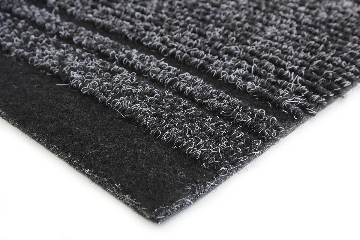 Primaflor-Ideen in Textil Läufer Schmutzfangläufer MALAGA, Made in Belgium, rechteckig, Höhe: 6 mm, Schmutzfangmatte, meliert, gesteift, strapazierfähig, rutschhemmend