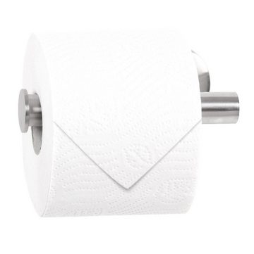 bremermann Toilettenpapierhalter Bad-Serie PIAZZA - Toilettenpapierhalter 2in1, Edelstahl matt