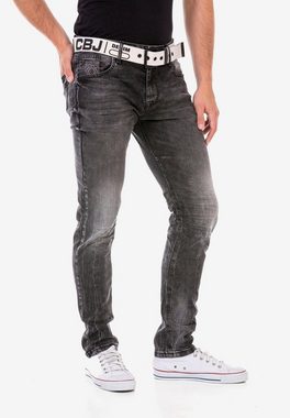 Cipo & Baxx Straight-Jeans im klassischen 5-Pocket-Stil
