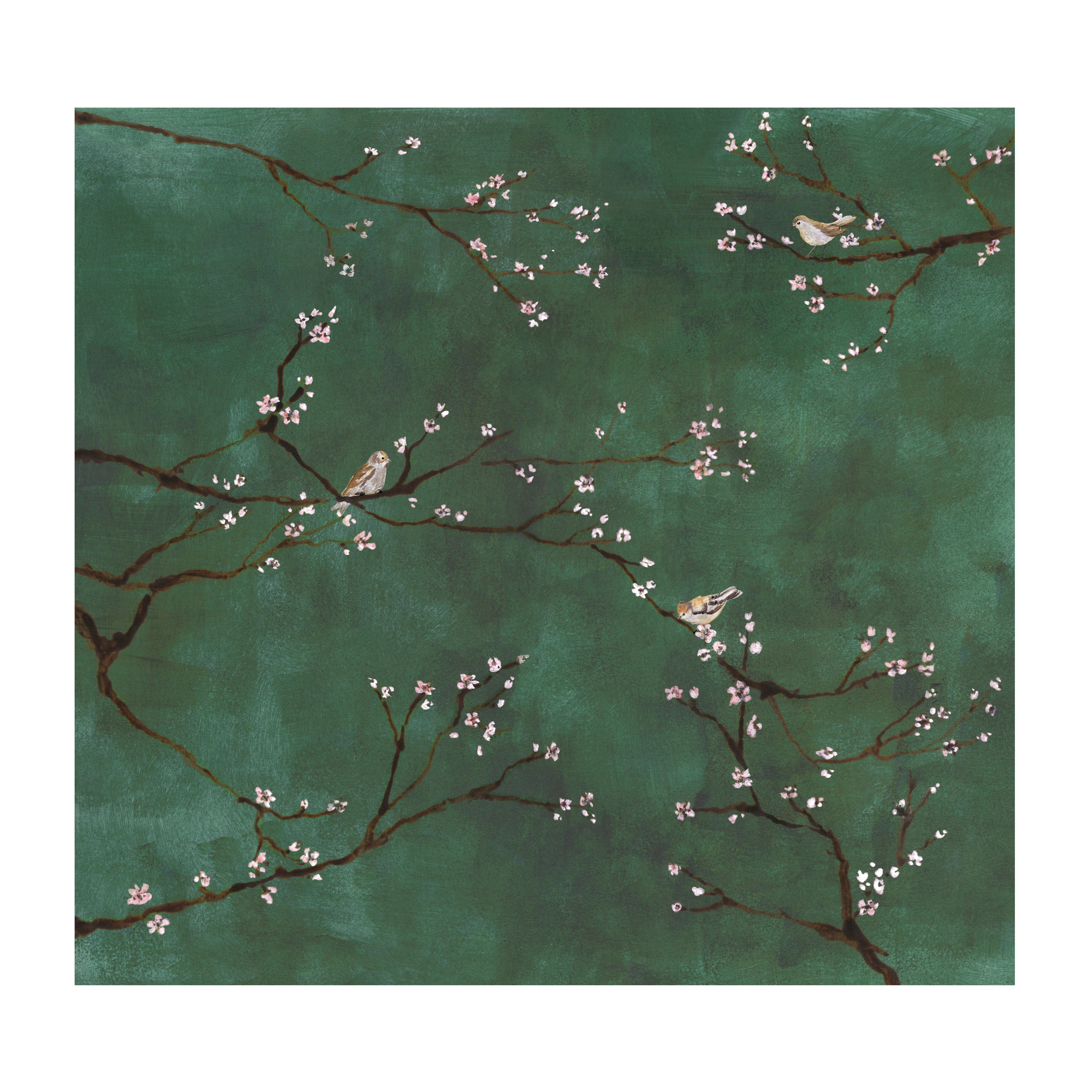 Superfresco Easy Fototapete Joy, glatt, botanisch, (1 St), Grün - 300x280cm