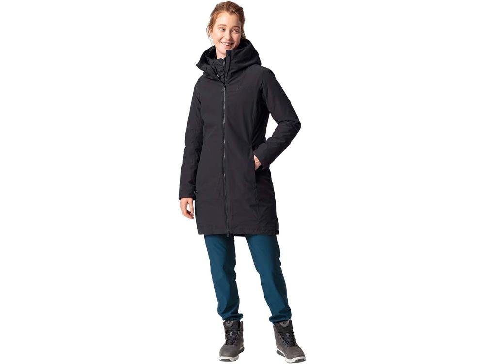 1 Coat in lll' black/black 'Annecy 3 Damen-Mantel VAUDE Winterjacke mit Da VAUDE