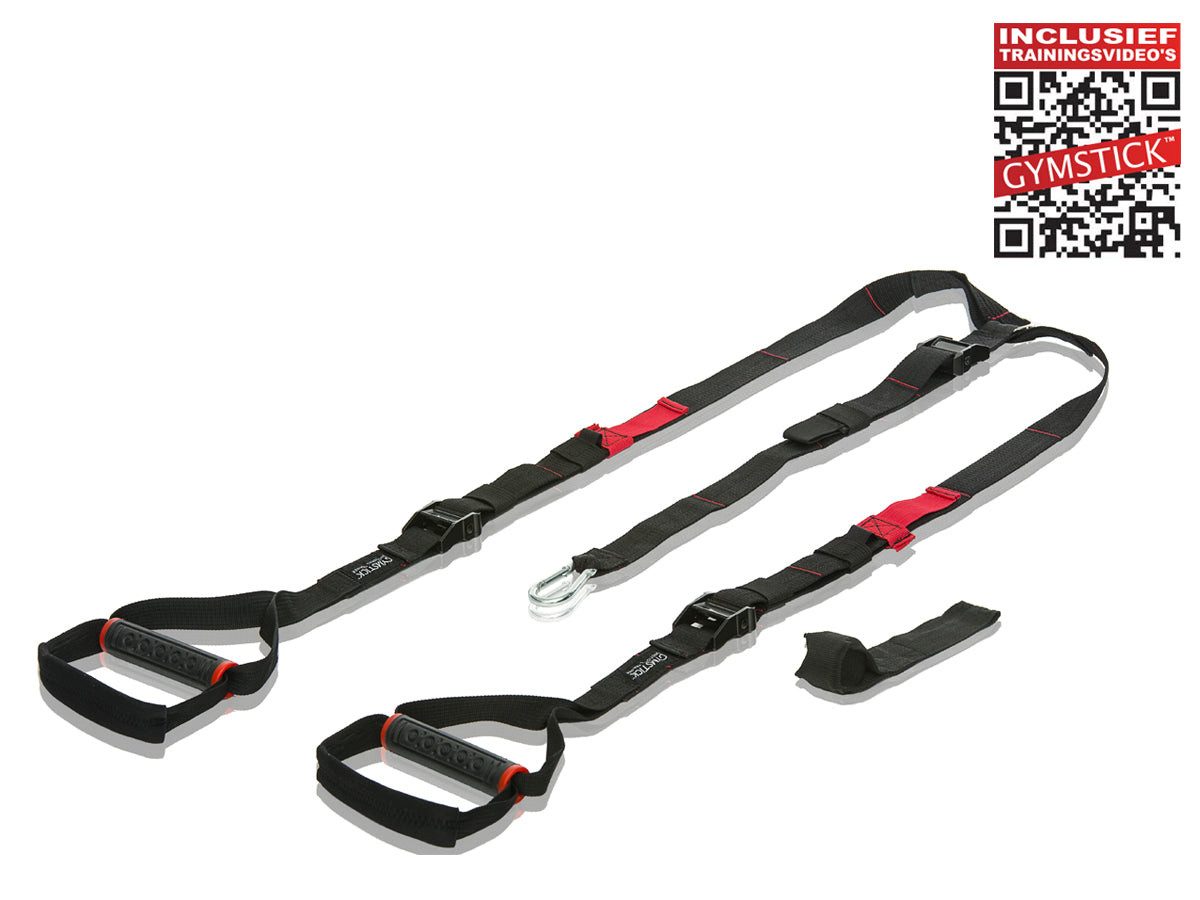 Gymstick Schlingentrainer Gymstick Functional Trainer mit QR Code & Online Trainingsvideos