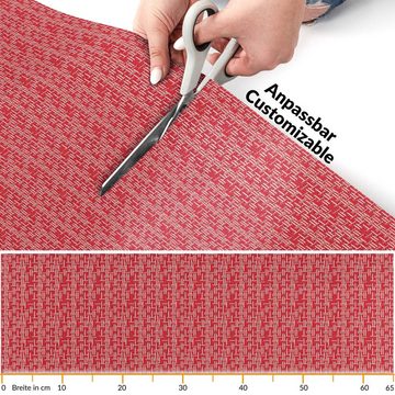 Küchenläufer Küchenläufer Läufer Küchenteppich Teppich Textil ITACA Streifen Rot, ANRO, Rechteckig, Höhe: 3 mm, Textil