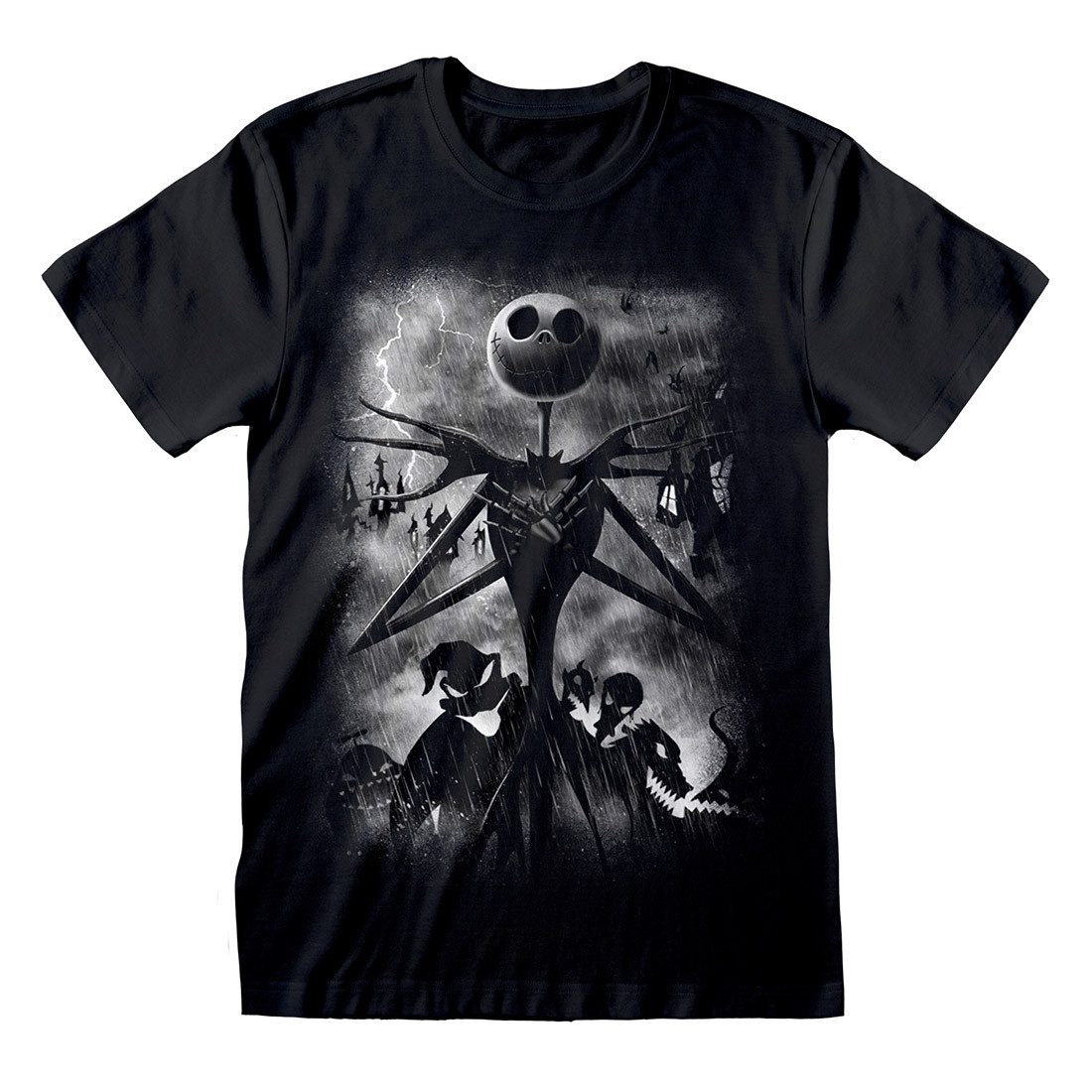 The Nightmare Before Christmas T-Shirt Stormy Skies