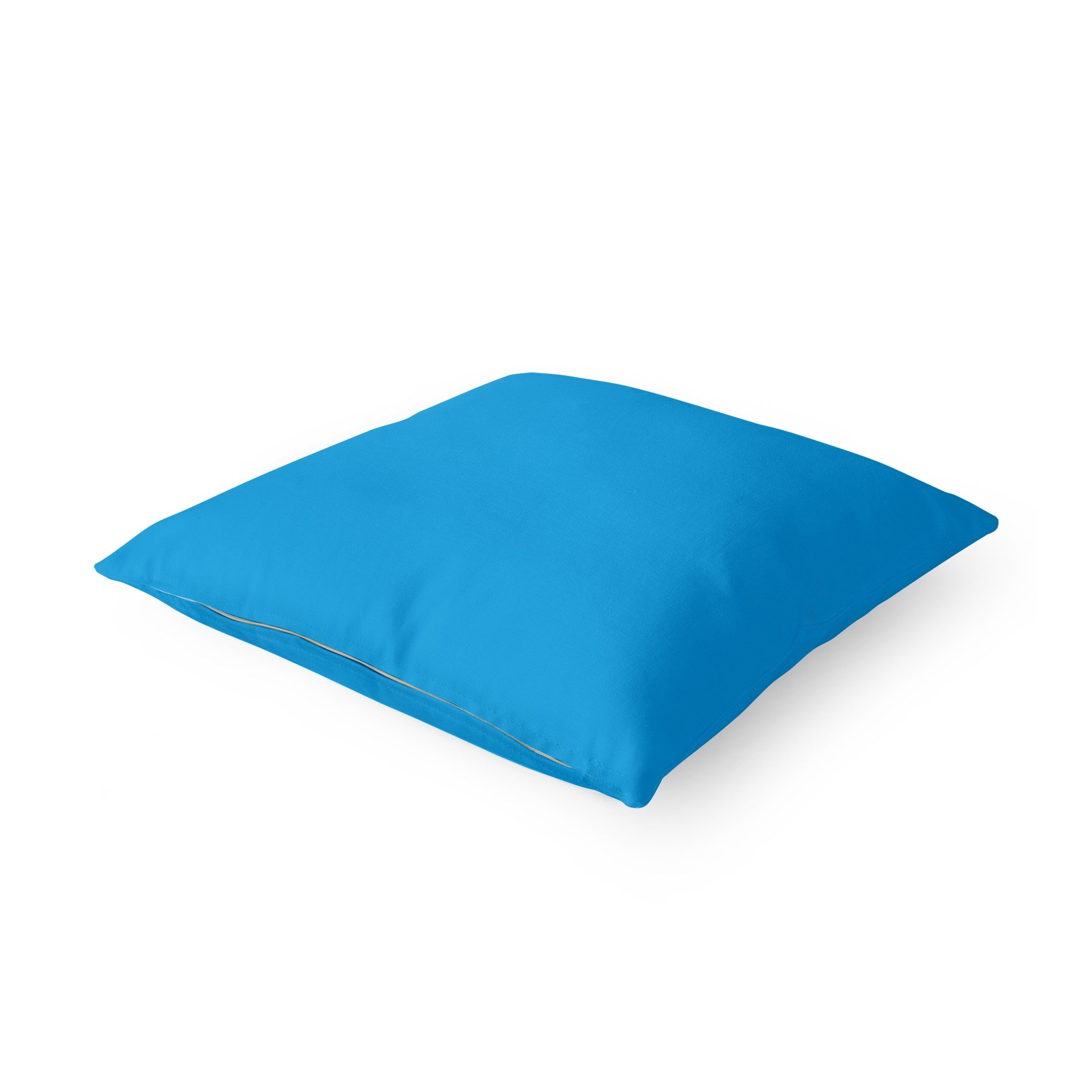 Bilderdepot24 Dekokissen drinnen Kissenhülle/ Sofakissen/ Zierkissen blau mit Motiv Unifarben, Bezug mit / ohne Füllung Zierkissen Outdoor Sofa Bett – Bild 5 von 5