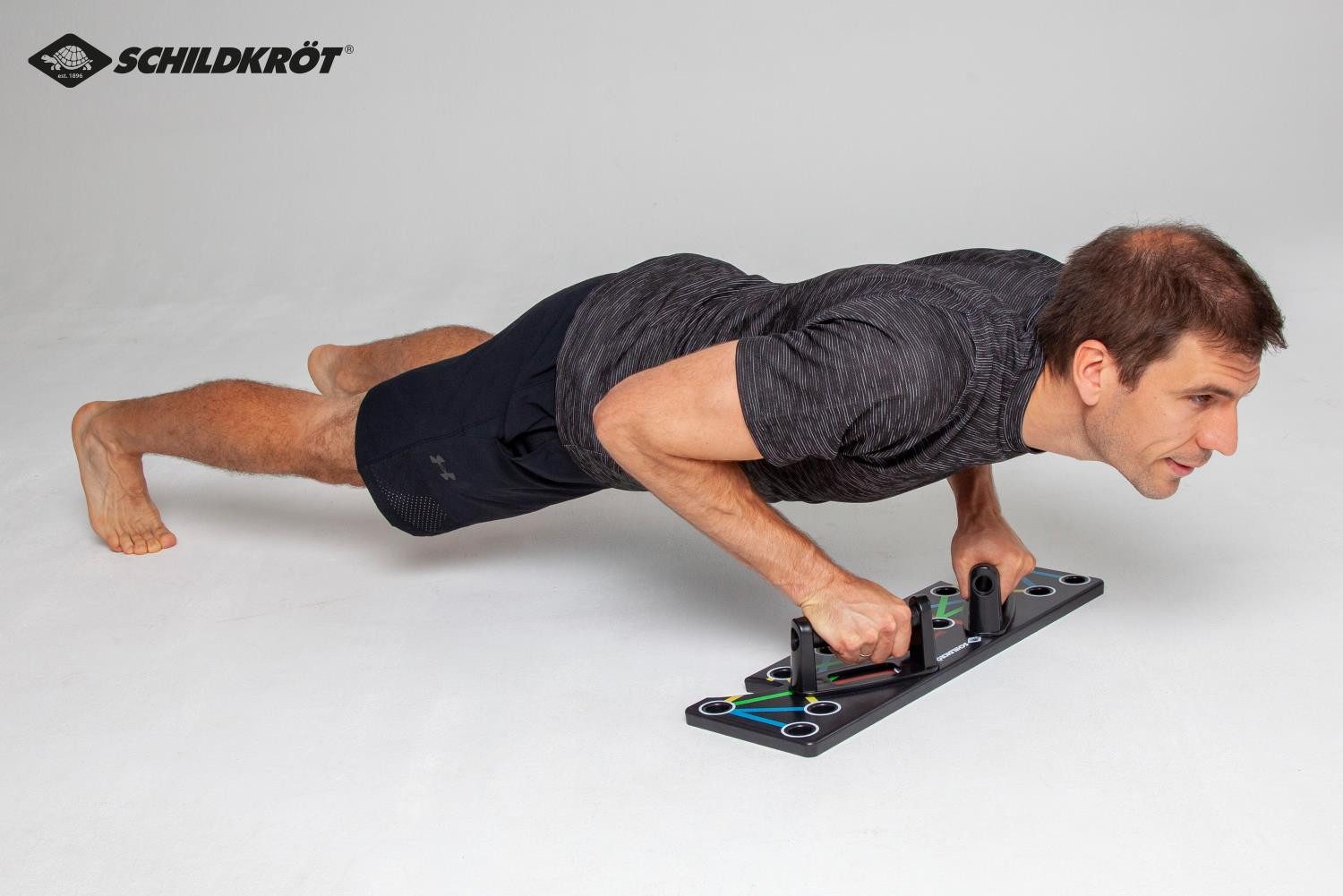 Schildkröt Liegestützgriffe Push-Up Multitrainer, Ups