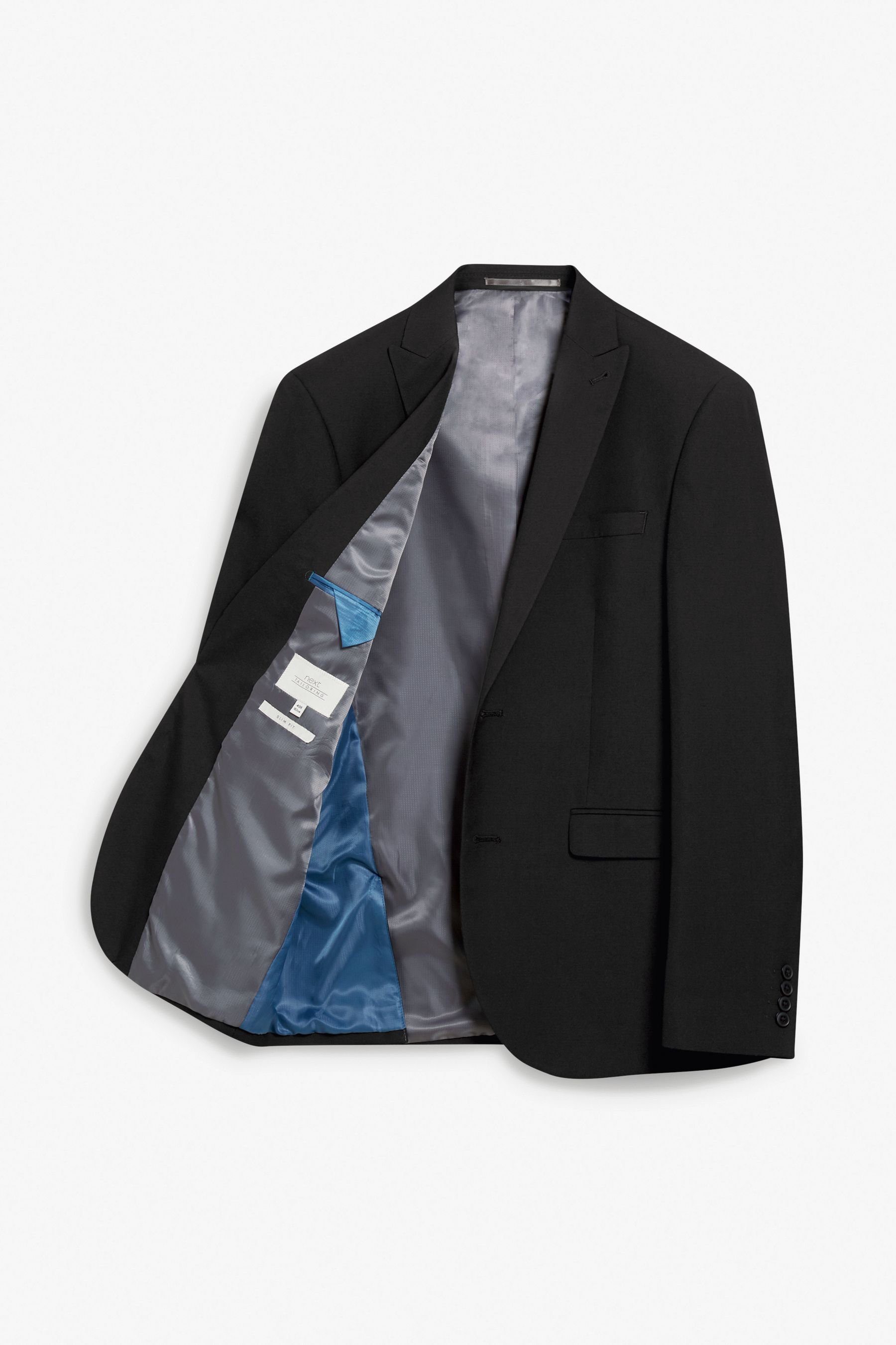 Next Baukastensakko Anzug mit zwei Knöpfen: Skinny Fit Jacke (1-tlg) günstig online kaufen