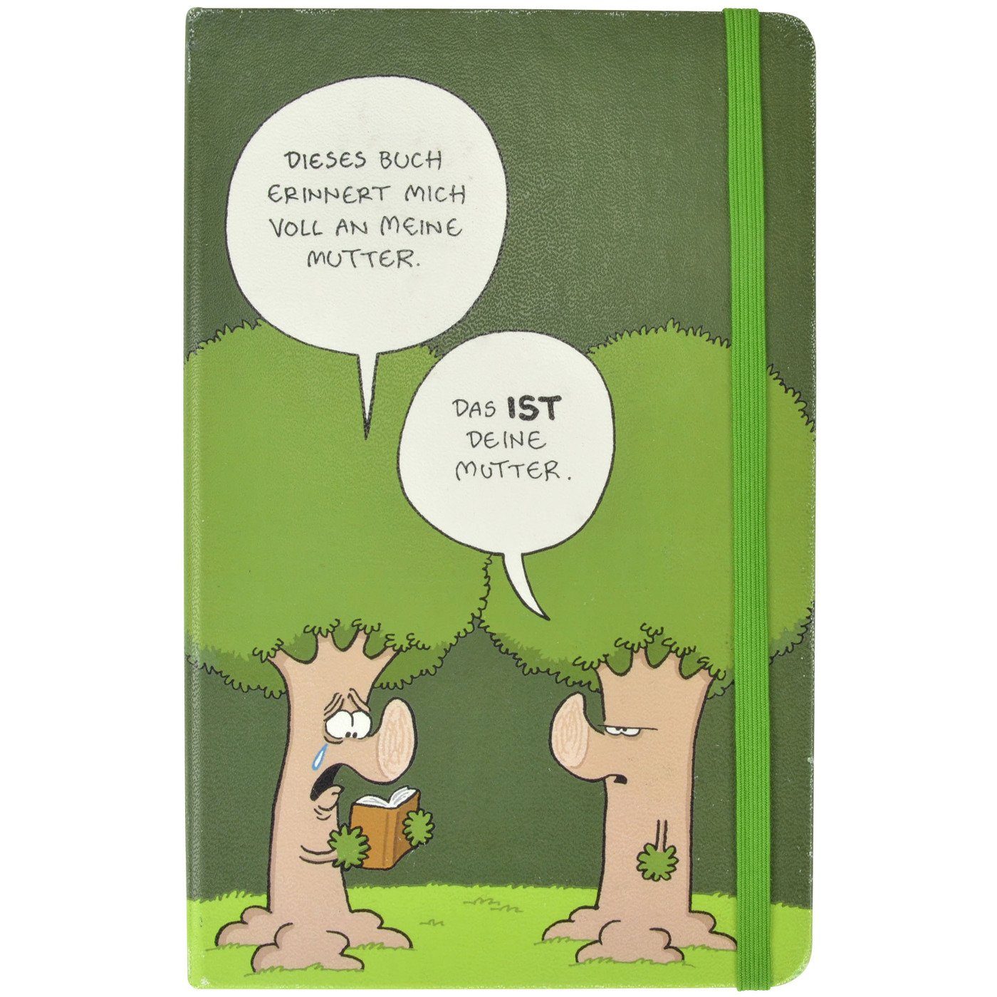 United Labels® Notizbuch Ralph Ruthe - Dieses Buch erinnert mich voll an meine Mutter