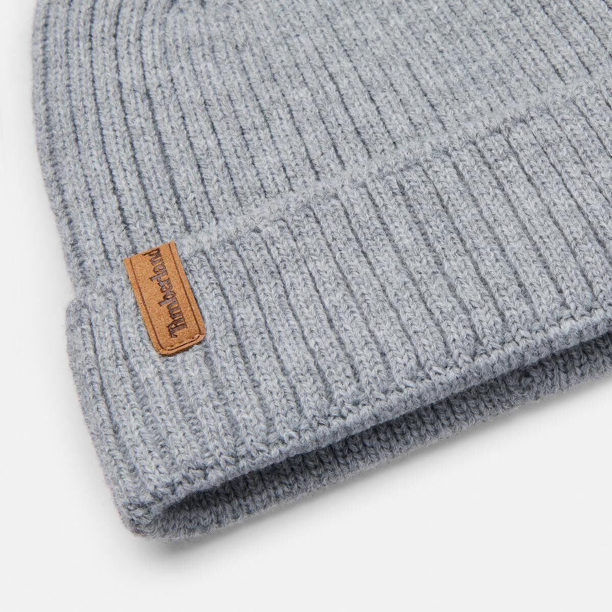 Timberland Beanie Rib Knit Beanie klassischer Rippstrick, für Freizeit- und Alltagsgarderobe